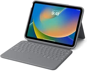 Logitech 920-011132 Rugged Folio iPad 10th Gen Keyboard Case