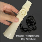 HYWEMIU Kazoo Ivory White ABS Humming Instrument