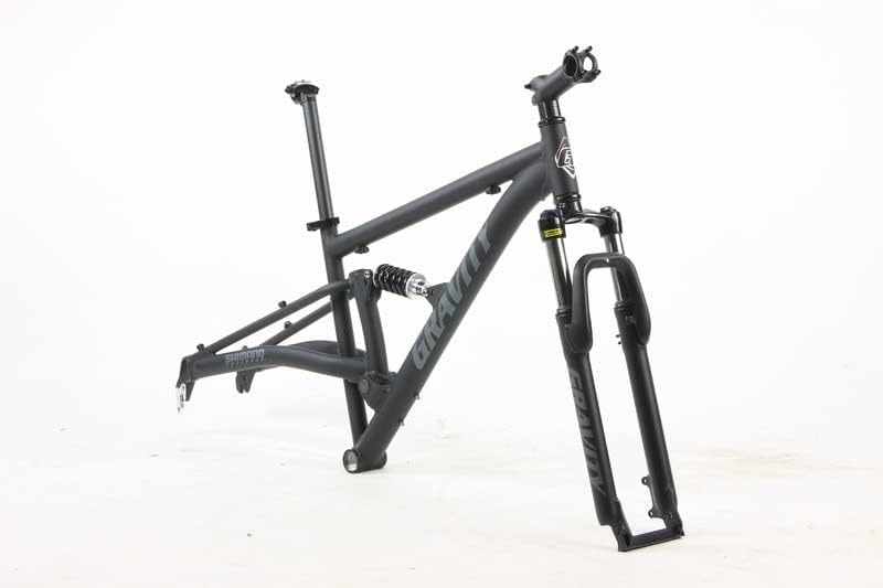 Gravity FSX29 Aluminum Dual Suspension Mountain Bike Frame — main product image