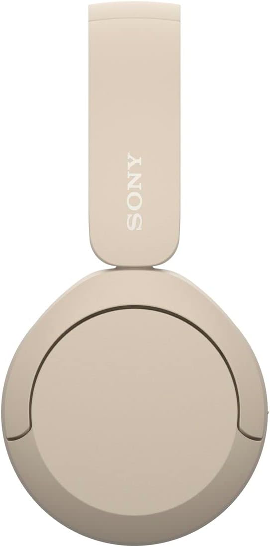 Sony WH-CH520 Wireless Headphones - Bluetooth, On-Ear, Beige