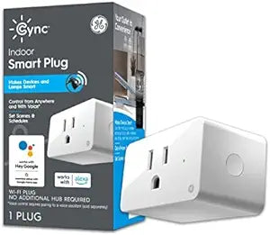 GE CYNC Smart Plug Bundle Indoor Outdoor Outlets — main product image