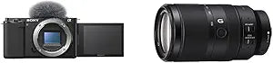 Sony ZV-E10 Alpha Mirrorless Vlog Camera 70-350mm Lens — main product image
