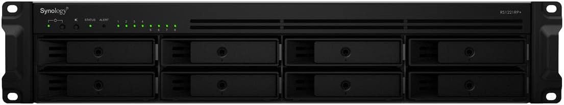 Synology RS1221RP+ 8-Bay RackStation NAS Diskless
