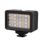 GOWENIC RGB Underwater Video Light with Adjustable Color Temperature