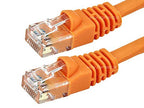 Monoprice 102130 Cat5e 1ft Orange Ethernet Patch Cable
