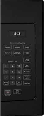 GE JVM3160DFBB Over-the-Range Microwave Oven Black Bundle