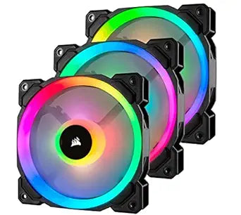 Corsair LL120 RGB Fan 3-Pack Lighting Node Pro (Renewed)