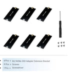 ORTREE M.2 2230 to 2280 NVMe SSD Adapter Bracket (6-Pack)