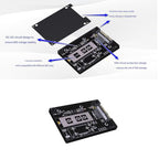 Kfwfuaee NVMe to U.2 SSD Adapter Enclosure with Aluminum Case