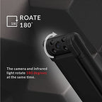NJJOWRQ Mini Magnetic Body Camera with Night Vision