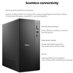 Dell Vostro ECT1250 Business Tower Desktop with Core i3-14100