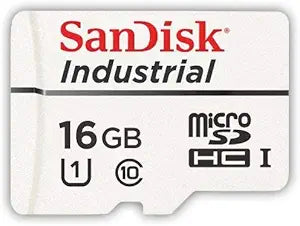 SanDisk SDSDQAF3-016G-I 16GB Industrial MicroSD Card with Reader — main product image