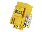 Monoprice 105377 Cat5E Punch Down Keystone Jack Yellow