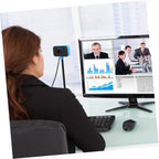 Luxshiny Flexible USB Webcam with Built-In Microphone