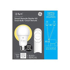 GE 93124020 C Starter Kit Remote Dimmable Smart Bulb