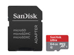 SanDisk SDSDQUA-064G-U46A Ultra 64GB MicroSDXC Memory Card