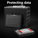 ZWWAAZHF Water and Shockproof 3.5-inch Hard Drive Carrying Case