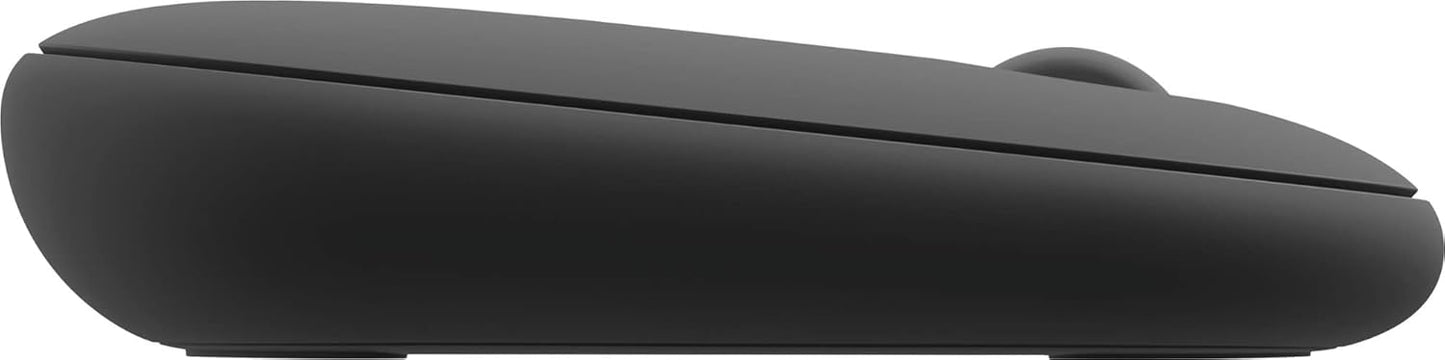 Logitech Pebble M350 Wireless Silent Mouse Bluetooth USB Graphite Renewed