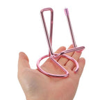 ANDRESLAD Pink Iron Tablet Stand for Desk (2-Pack)