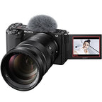 Sony E20SNILCZVE10BX6 ZV-E10 Vlog Camera with 18-105mm Lens Bundle