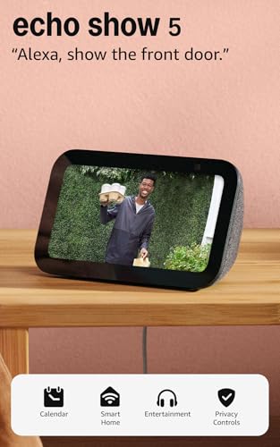 Amazon Echo Show 5 Smart Display with Alexa+ (Newest Model)