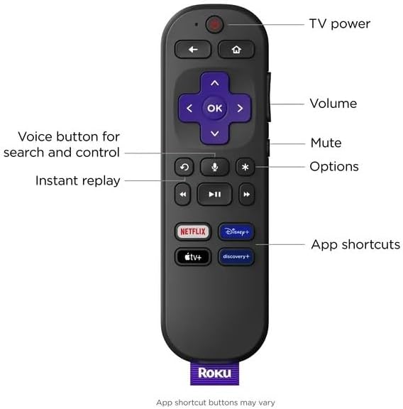 Roku Streaming Stick 4K HDR Dolby Vision Player