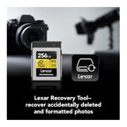 Lexar 256GB Professional Gold CFexpress 4.0 Type B Card