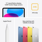 Apple iPad 11-inch A16 Chip Liquid Retina Display Tablet
