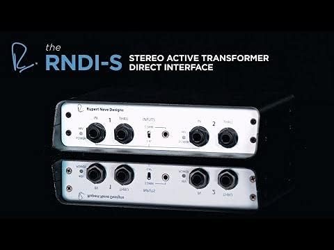 Rupert Neve Designs SG_B07B2MW7PF_US RNDI-S Stereo DI Box