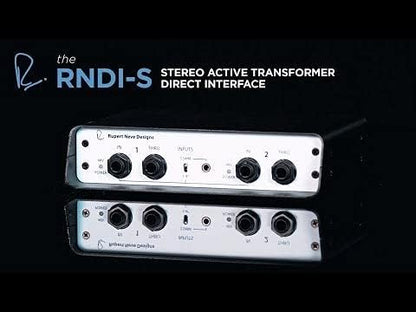Rupert Neve Designs SG_B07B2MW7PF_US RNDI-S Stereo DI Box