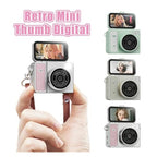 NKVADZBSFEP Retro Thumb-Sized Mini Vlog Camera with Flip Screen