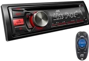 JVC KDS39 USB/CD Receiver with Aux & iPhone/iPod Control — main product image