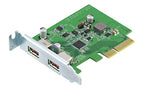QNAP QXP-10G2U3A USB 3.2 Gen 2 Dual-Port PCIe Card