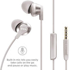 TCL ELIT200WT In-Ear Wired Headphones - Gray