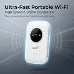 Generic 4G LTE Portable WiFi Hotspot with 12-Hour Battery