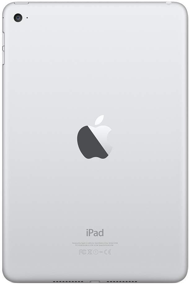 Apple MK9P2LL/A iPad Mini 4 128GB Silver (Renewed)