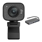 Logitech StreamCam Plus Webcam - Graphite Bundle