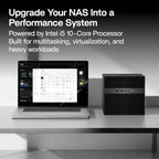 ZimaCube Pro AI NAS with USB4 40Gbps NVMe SSD Enclosure Bundle