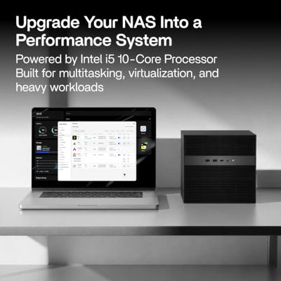 ZimaCube Pro AI NAS with USB4 40Gbps NVMe SSD Enclosure Bundle