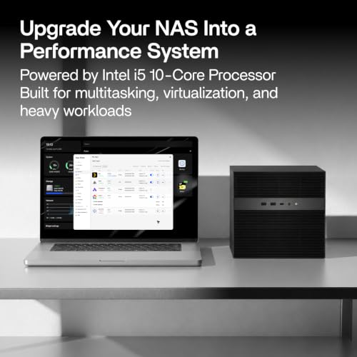 ZimaCube Pro AI NAS with USB4 40Gbps NVMe SSD Enclosure Bundle — main product image