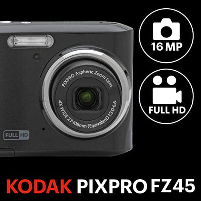 KODAK PIXPRO FZ45 Compact Digital Point-and-Shoot Camera
