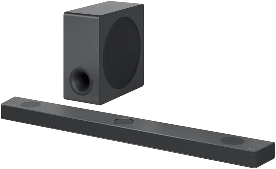 LG OLED77G2PUA 77-Inch 4K OLED TV with S90QY Soundbar Bundle