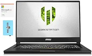 MSI WS65688-1343-33328 WS65 9TK i7 RTX 3000 Workstation Laptop