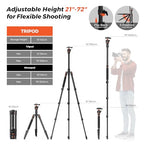 NearStream VM33 Wireless Live Streaming Camera and Tripod Kit