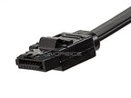 Monoprice 108780 2ft SATA 6Gbps Cable Locking Latch