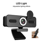 DDYYDS Plug-and-Play Webcam with Built-In Privacy Cover