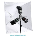 Neewer 3-in-1 - Octagonal Hot Shoe Mount Bracket