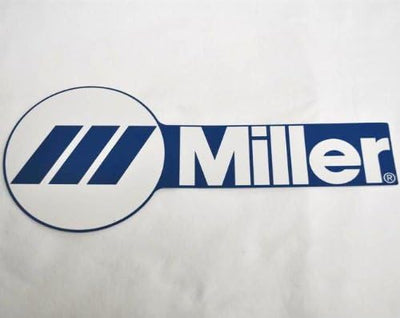 Miller Replacement Decal Logo 4" x 9.562"