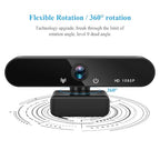 CENGNIAN 1080P HD Webcam with Built-In Microphone