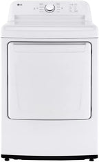 LG DLG6101W 7.3 cu. ft. White Gas Dryer
